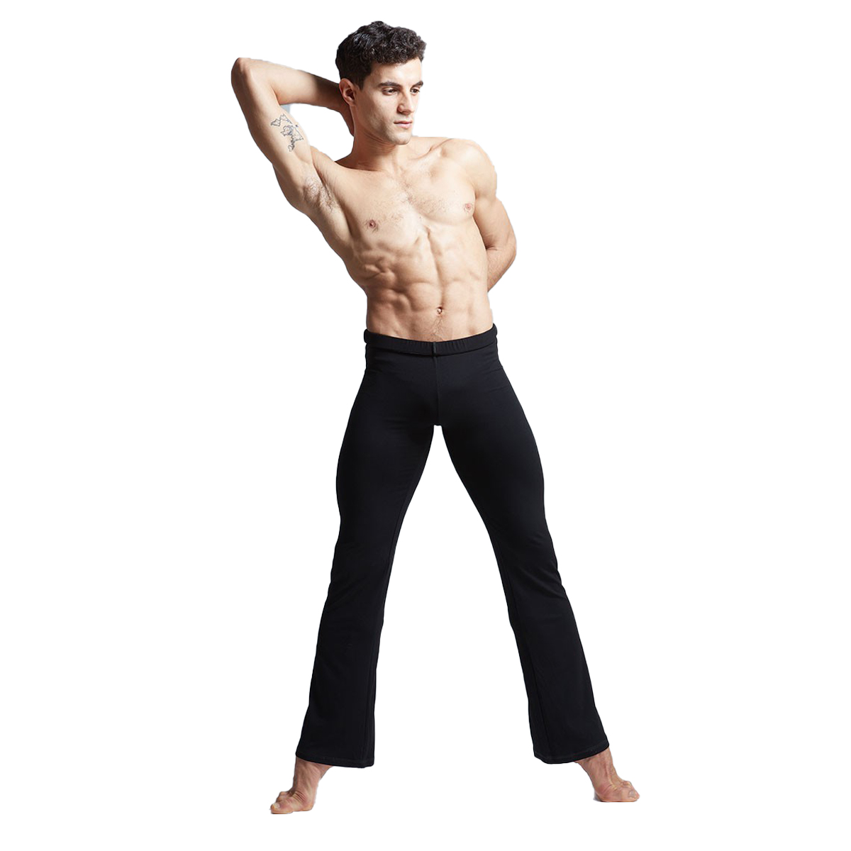 Armando Mens Velvet Trim Trousers w/ Pleats & Pockets 00017 | Dancewear