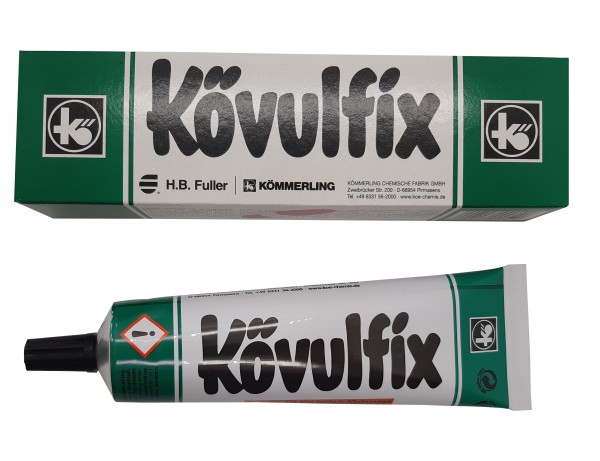 KÖVULFIX - Universalkleber für Leder, Kunststoffe und Gummi - 90g Tube