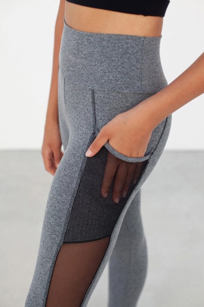 Leggings mit Mesh-Einsätzen 5284