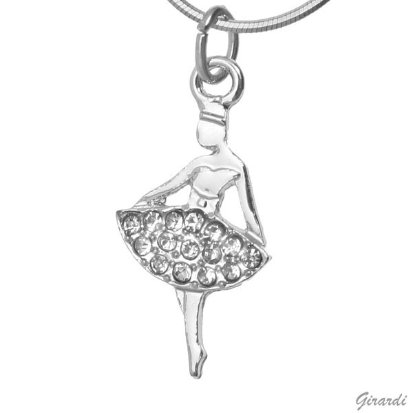 Necklace with Ballerina Pendant