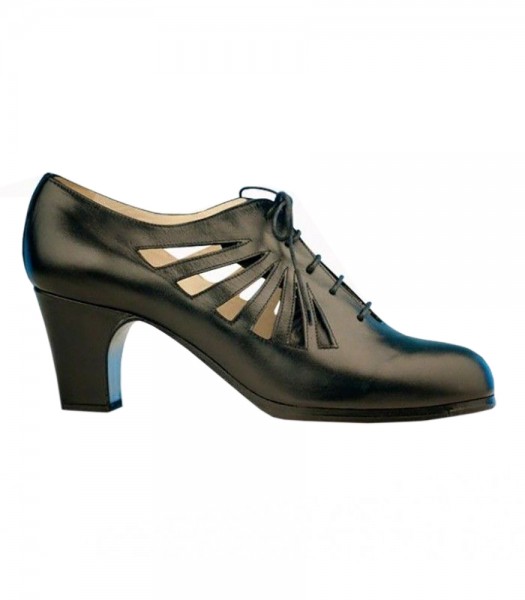Flamenco Shoe INGLES CALADO BOX NEGRO 39