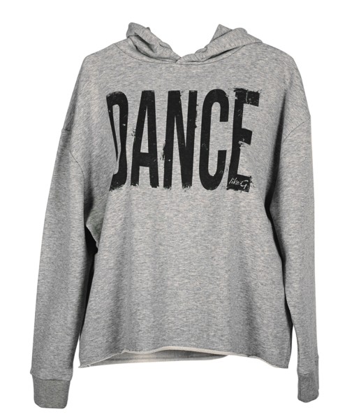 Dancers Oversized Crop Hoodie