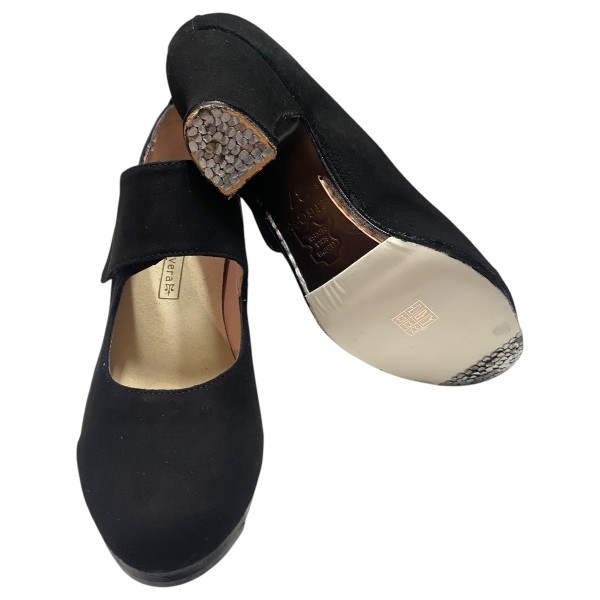 Flamencoschuh VELCRO NEGRO