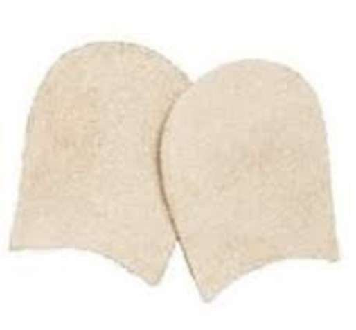 Pointe shoe suede covers
