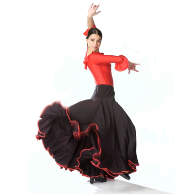 Flamencoskirt 7860