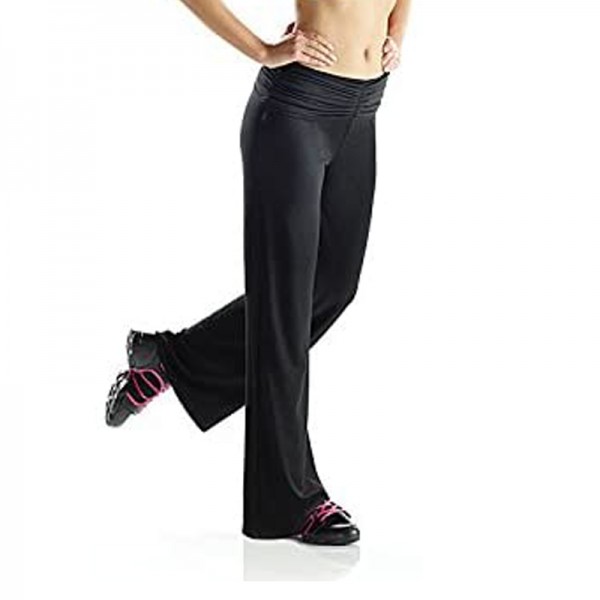 Marlene Pant With Pinched Fold-Over-Waist