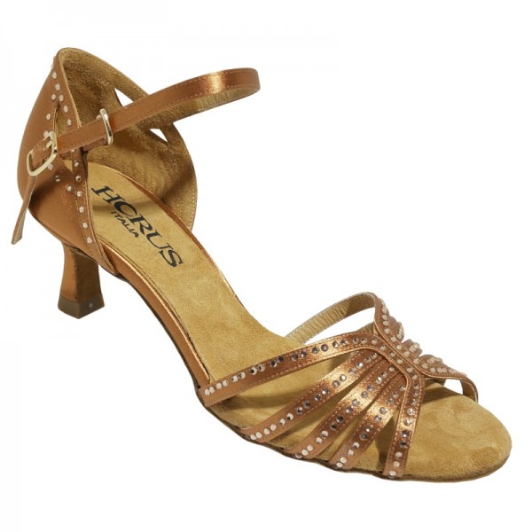 Rhinestone Strap Sandal 1541 TAN