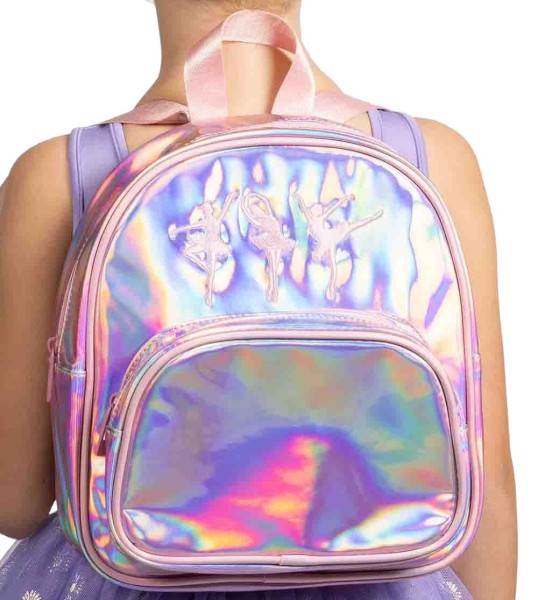 Girls Iridescent Ballerina Backpack