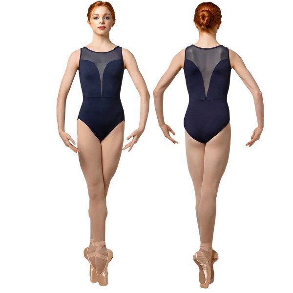 Ladies Boat Neck Tank Leotard SPLICE