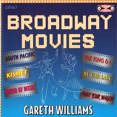CD Broadway Movies - Gareth Williams