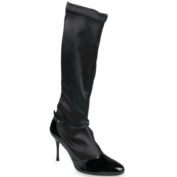 Stretch Boot / Patent Court Shoe
