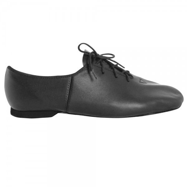 Jazz shoe with complete suede sole