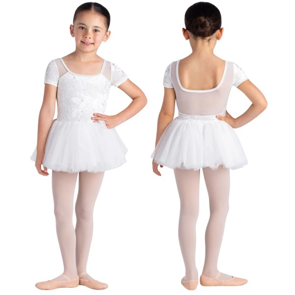 Girls cap sleeve tutu dress DELILAH