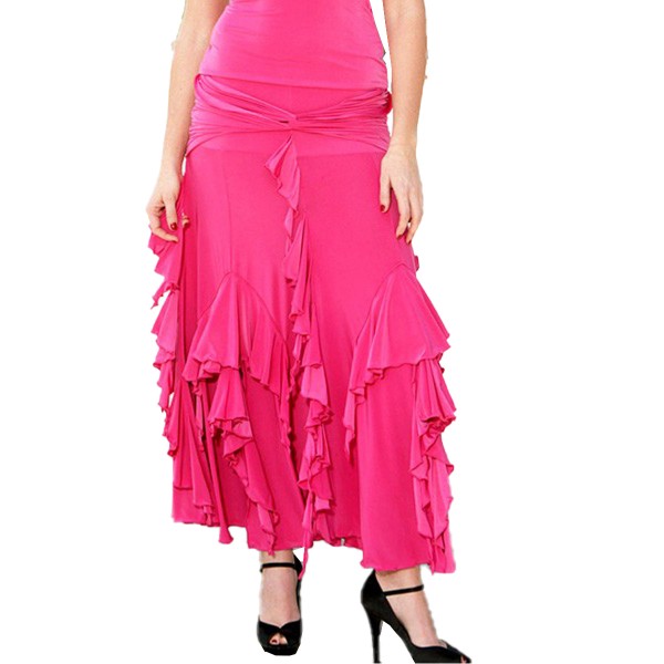 Espen Salberg Ballroom Skirt SES3 Hot Pink